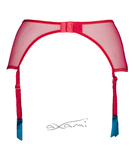 Axami Luxury red garter belt