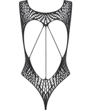 Obsessive black net bodysuit