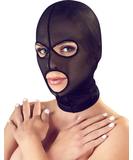 Bad Kitty black sheer mesh hood mask