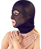 Bad Kitty black sheer mesh hood mask
