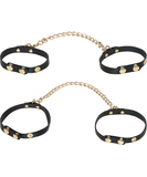 Bad Kitty pakļaušanas piederumu komplekts ar zeltainām ķēdēm