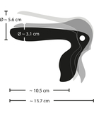 Bad Kitty vibrating speculum with LED light