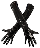 Black Level black vinyl gloves