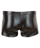 Svenjoyment black matte look boxer briefs with metal cock ring