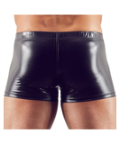 Svenjoyment black matte look boxer briefs with metal cock ring