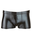 Svenjoyment black matte look boxer briefs with metal cock ring