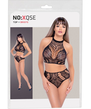 NO:XQSE black net lingerie set