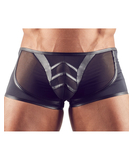 Svenjoyment black sheer mesh boxer briefs