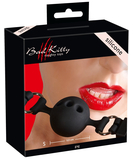 Bad Kitty black silicone ball gag