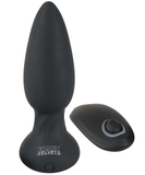 Black Velvets Rotating & Vibrating Plug