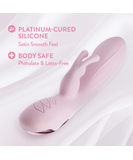 Blush wibrator ze stymulatorem łechtaczki