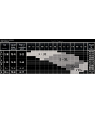 Black Secret BS183 черные чулки с силиконом