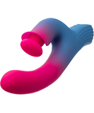 CalExotics Elation kustīgs vibrators ar klitora stimulatoru