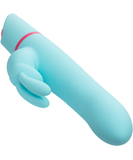 CalExotics Love Bunny rotējošs vibrators ar klitora stimulatoru