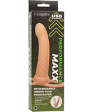 CalExotics Performance Maxx Ribbed penikseen kiinnitettävä vibraattori