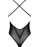 Casmir Denerys black sheer mesh bodysuit