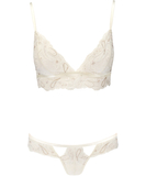 Casmir Inoe ecru lace lingerie set