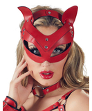 Bad Kitty красная кошачья маска из искусственной кожи
