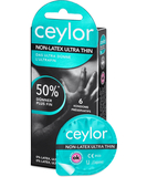 Ceylor Non-Latex Ultra Thin condoms (3 / 6 pcs)