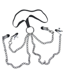 Sextreme chain harness with clamps and collar