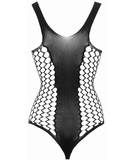 Christine black mesh bodysuit