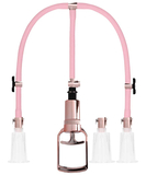 Shots Toys Pumped Rose Gold Clitoral & Nipple Pump Set