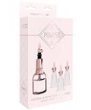 Shots Toys Pumped Rose Gold Clitoral & Nipple Pump Set