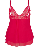 Cottelli Lingerie Red Lace Babydoll
