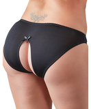 Cottelli Lingerie black crotchless panties