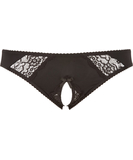 Cottelli Lingerie black crotchless panties