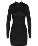 Cottelli Lingerie melna minikleita ar ķēdēm