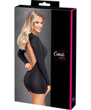 Cottelli Lingerie черное платье мини с открытой спинкой