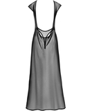 Cottelli Lingerie Delicatty black sheer mesh dress