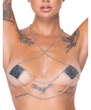 Cottelli Lingerie Nox kettidega nibukatted