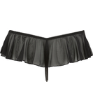 Cottelli Lingerie Noxmina melni stringi ar pērlītēm