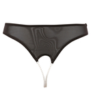 Cottelli Lingerie pearl thong black