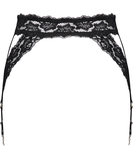 Cottelli Lingerie Shana black lace garter belt