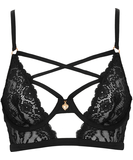 Cottelli Lingerie Vetratina комплект черного нижнего белья