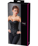 Cottelli Lingerie Zelmira black brocade corset