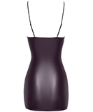 Cottelli Lingerie violeta matēta minikleita ar šņorējumu