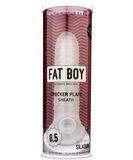 Perfect Fit Fat Boy Checker Plate Cock Sleeve