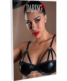 Daring Intimates black matte look bra