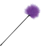 Darkness miotełka z piór do pieszczot z długą rączką