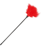 Darkness miotełka z piór do pieszczot z długą rączką