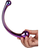 Dreamtoys Glamour Glass Curved Wand Big klaasist dildo