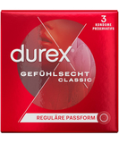 Durex Sensitive prezervatyvai (3 / 20 vnt.)
