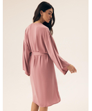 ESOTIQ Rhone pink robe