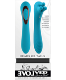 Evolved Heads or Tails Dual Vibrator