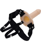 Evolved tuščiaviduris silikoninis strap-on