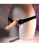 Evolved tuščiaviduris silikoninis strap-on